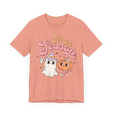 Tis' the Season Halloween Shirt - Cute Ghost and Pumpkin Friends Graphic Tee