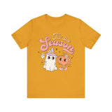 Tis' the Season Halloween Shirt - Cute Ghost and Pumpkin Friends Graphic Tee