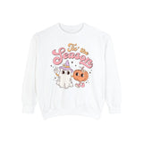 Tis' the Season Halloween Sweatshirt - Cute Ghost and Pumpkin Friends Graphic Sweater