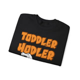 Toddler Hodler Dinosaur Crypto Crewneck Sweatshirt – Cryptocurrency Shirt for Enthusiasts, Traders, and Meme Lovers