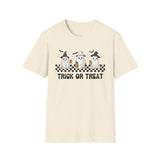 Trick or Treat Ghost Coffee Halloween T-Shirt