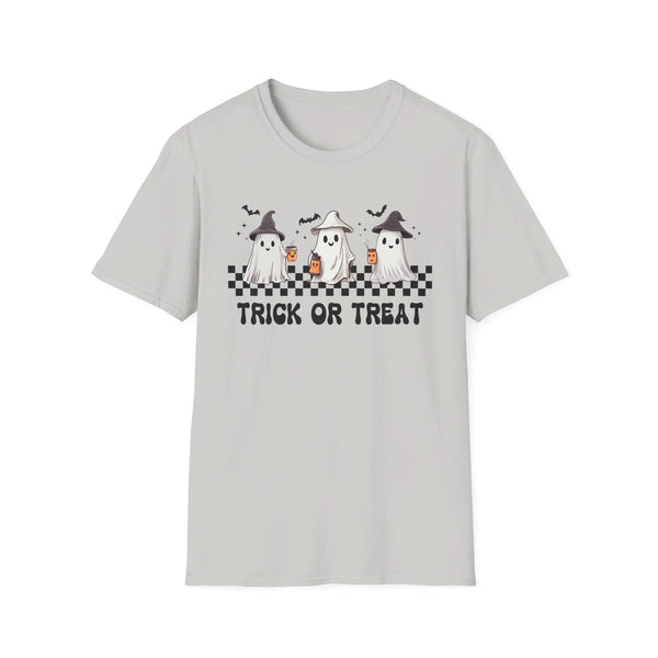 Trick or Treat Ghost Coffee Halloween T-Shirt