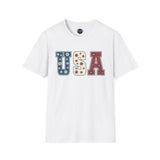 USA 4th Of July - 4th of July shirt, USA flag shirt, Red white blue tee, Patriotic - t-shirt, American pride tee