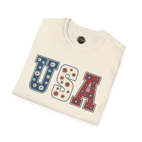 USA 4th Of July - 4th of July shirt, USA flag shirt, Red white blue tee, Patriotic - t-shirt, American pride tee