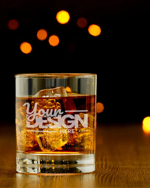 Engraved Whiskey Glass Groomsmen Barware Personalized Gift For Him