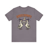 Vintage Goosebumps Halloween Shirt - Witch Geese Spooky Graphic Tee