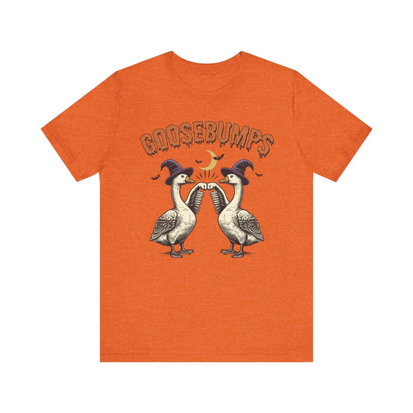 Vintage Goosebumps Halloween Shirt - Witch Geese Spooky Graphic Tee