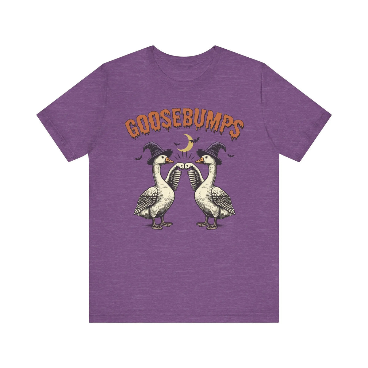 Vintage Goosebumps Halloween Shirt - Witch Geese Spooky Graphic Tee