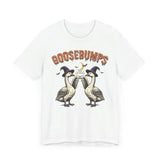 Vintage Goosebumps Halloween Shirt - Witch Geese Spooky Graphic Tee