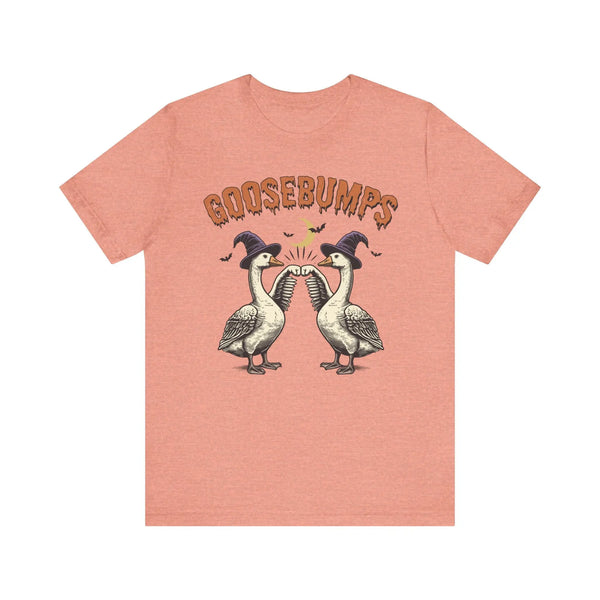 Vintage Goosebumps Halloween Shirt - Witch Geese Spooky Graphic Tee