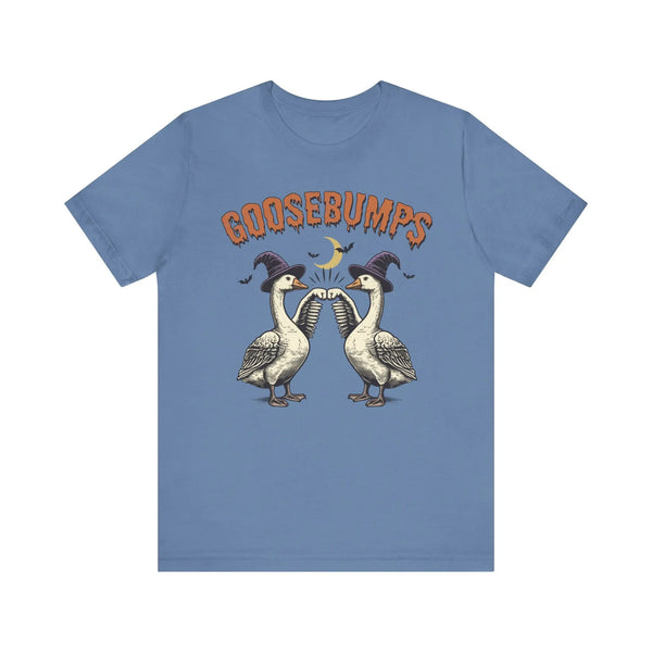 Vintage Goosebumps Halloween Shirt - Witch Geese Spooky Graphic Tee