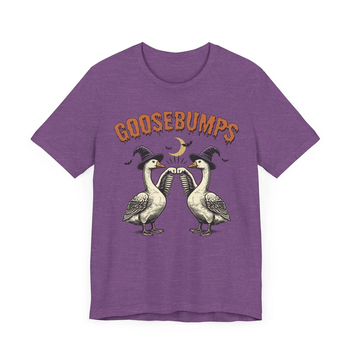 Vintage Goosebumps Halloween Shirt - Witch Geese Spooky Graphic Tee