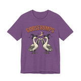 Vintage Goosebumps Halloween Shirt - Witch Geese Spooky Graphic Tee