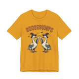 Vintage Goosebumps Halloween Shirt - Witch Geese Spooky Graphic Tee