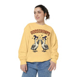 Vintage Goosebumps Halloween Sweatshirt - Witch Geese Spooky Graphic Sweater