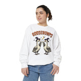 Vintage Goosebumps Halloween Sweatshirt - Witch Geese Spooky Graphic Sweater