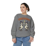 Vintage Goosebumps Halloween Sweatshirt - Witch Geese Spooky Graphic Sweater