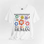 We are All Human - Rainbow Pride Tee | Equality Shirt | LGBTQ+ Support Apparel | Colorful Gay Pride T-Shirt | Inclusive