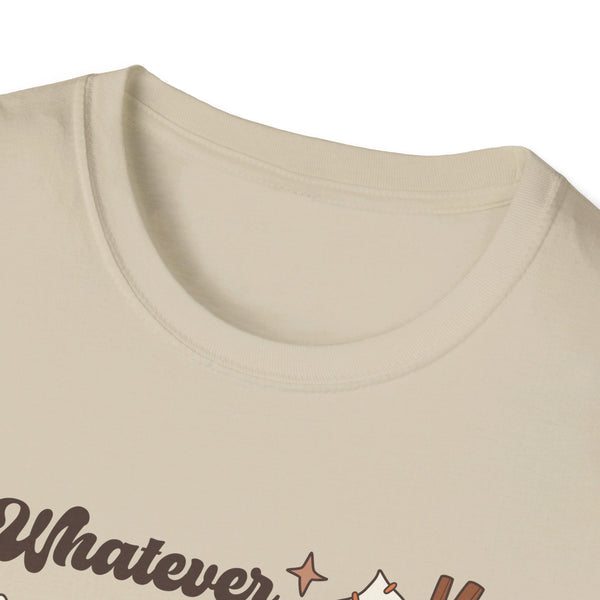 Whatever Spices Your Pumpkin T-Shirt - Funny Fall Quote Tee - Pumpkin Spice Lovers Shirt - Autumn Graphic Tee - Cozy