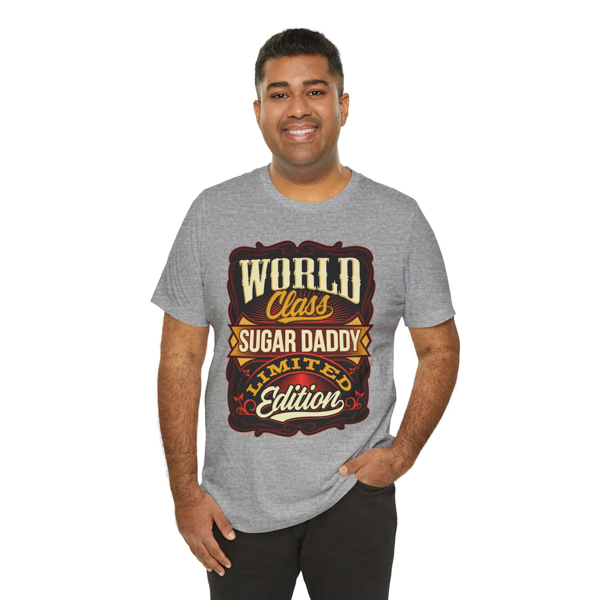 World Class Sugar Daddy Short Sleeve Crew Neck T-Shirt