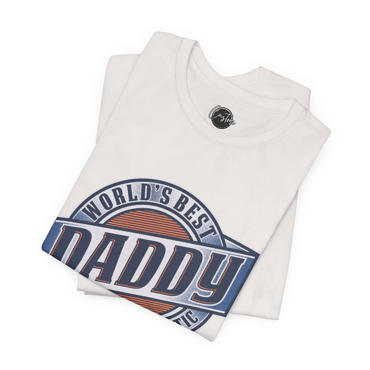 World’s Bests Daddy Short Sleeve Crew Neck T-Shirt