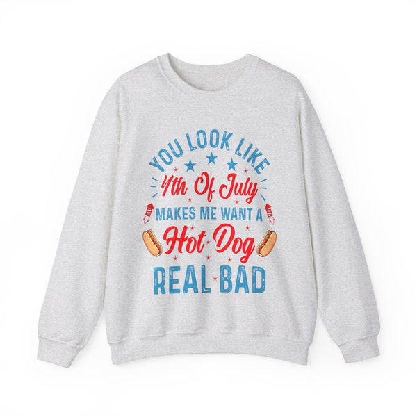 You Look Like 4th of July Unisex Heavy Blend™ Crewneck Sweatshirt