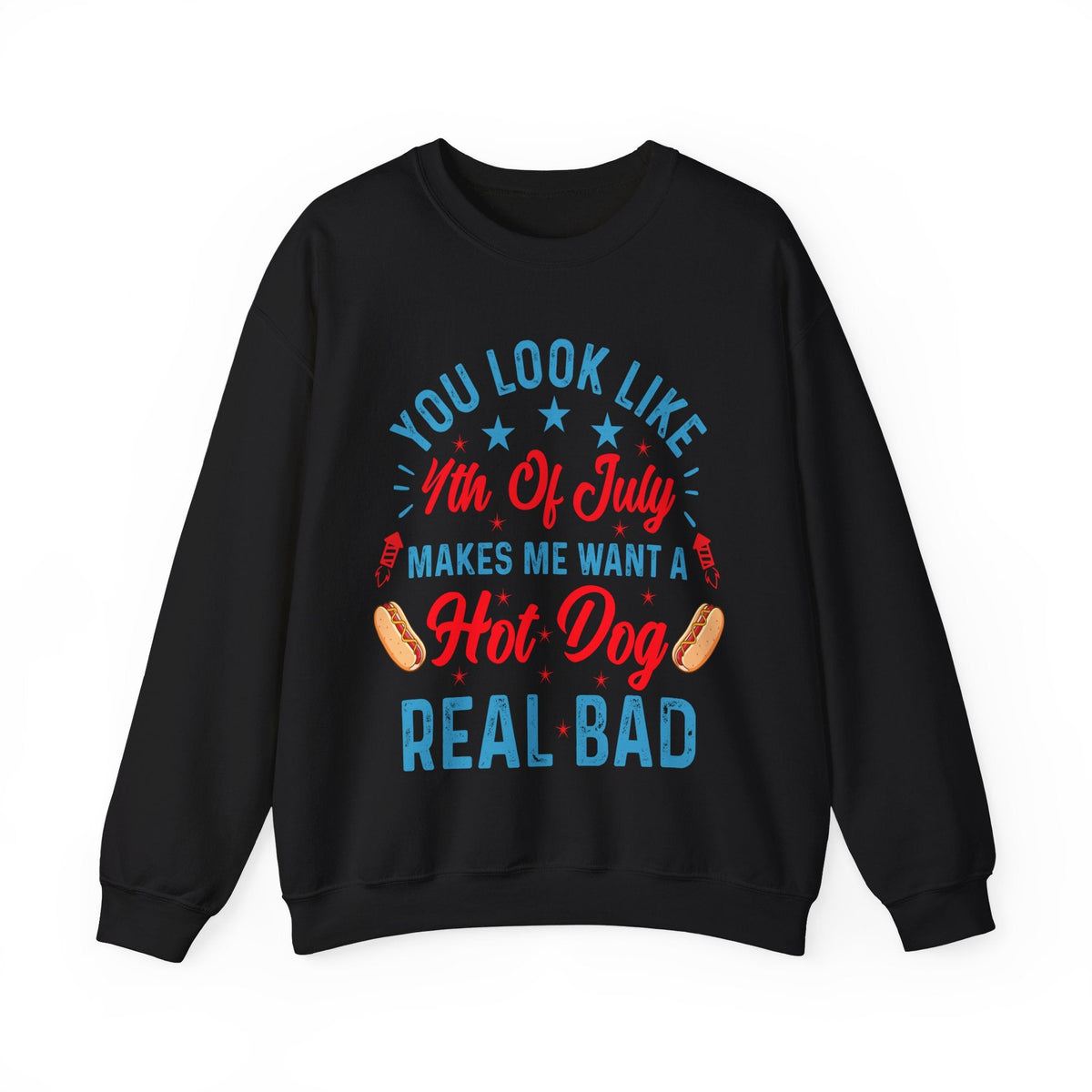 You Look Like 4th of July Unisex Heavy Blend™ Crewneck Sweatshirt