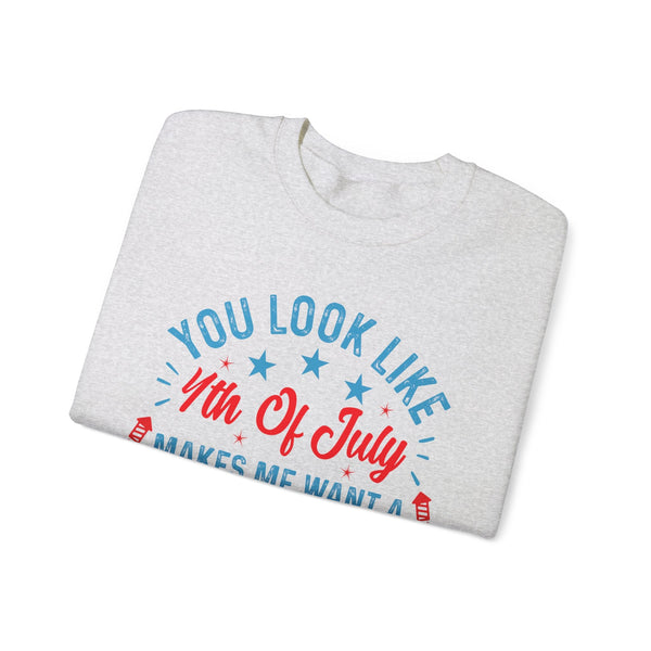 You Look Like 4th of July Unisex Heavy Blend™ Crewneck Sweatshirt