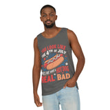 You Look Like the 4th of July Unisex Garment-Dyed Tank Top