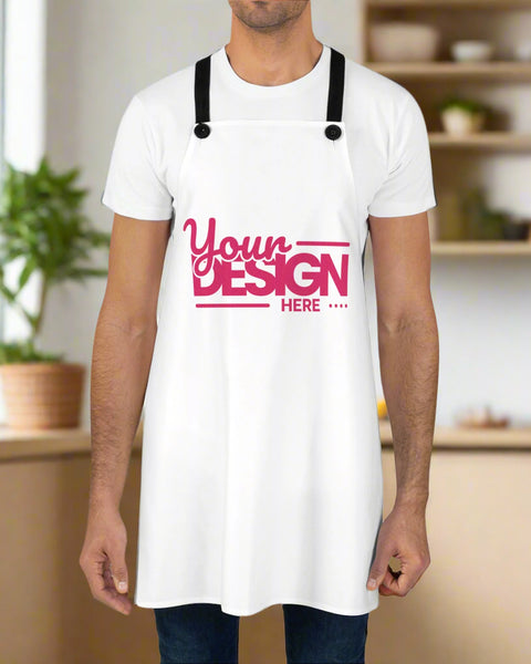 Customizable Chef Apron Gift For Cooking Baking And BBQ Durable Polyester