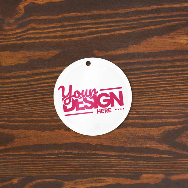 Custom Acrylic Ornament – Elegant Keepsake for Every Celebration Merch Crafters