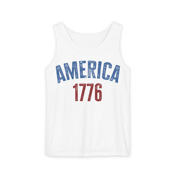 america 1776 Unisex Garment-Dyed Tank Top