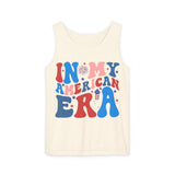 in My American Era Unisex Garment-Dyed Tank Top