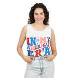 in My American Era Unisex Garment-Dyed Tank Top